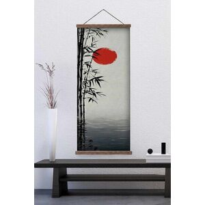 Imagine Tablou decorativ, ARTJPNPSTRDK11, Lemn masiv, Pictura pe canvas, Multicolor