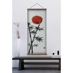 Imagine Tablou decorativ, ARTJPNPSTRDK24, Lemn masiv, Pictura pe canvas, Multicolor