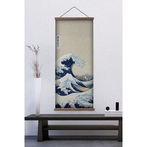 Imagine Tablou decorativ, ARTJPNPSTRDK1, Lemn masiv, Pictura pe canvas, Multicolor