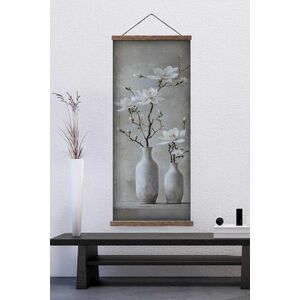 Imagine Tablou decorativ, ARTJPNPSTRDK18, Lemn masiv, Pictura pe canvas, Multicolor