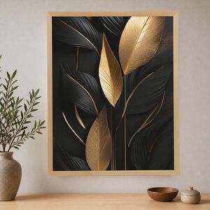 Imagine Tablou decorativ, Cc-D-Ah-1013 45 x 60, Canvas, Cadru: 100% LEMN (Grosime: 18 mm), Multicolor