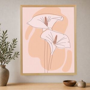 Imagine Tablou decorativ, Cc-D-Ah-1029 70 x 95, Canvas, Cadru: 100% LEMN (Grosime: 18 mm), Multicolor