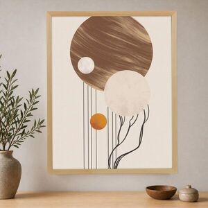 Imagine Tablou decorativ, Cc-D-Ah-1039 45 x 60, Canvas, Cadru: 100% LEMN (Grosime: 18 mm), Multicolor