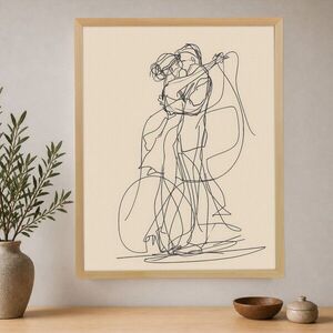 Imagine Tablou decorativ, Cc-D-Ah-1047 70 x 95, Canvas, Cadru: 100% LEMN (Grosime: 18 mm), Multicolor