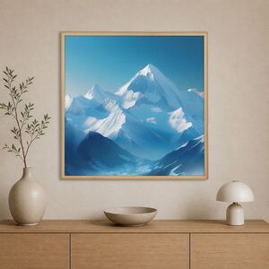 Imagine Tablou decorativ, Cc-K-Ah-1007, Canvas, Cadru: 100% LEMN (Grosime: 18 mm), Multicolor