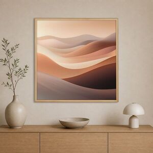 Imagine Tablou decorativ, Cc-K-Ah-1010, Canvas, Cadru: 100% LEMN (Grosime: 18 mm), Multicolor