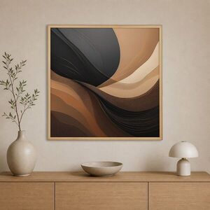 Imagine Tablou decorativ, Cc-K-Ah-1013, Canvas, Cadru: 100% LEMN (Grosime: 18 mm), Multicolor