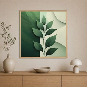 Imagine Tablou decorativ, Cc-K-Ah-1014, Canvas, Cadru: 100% LEMN (Grosime: 18 mm), Multicolor