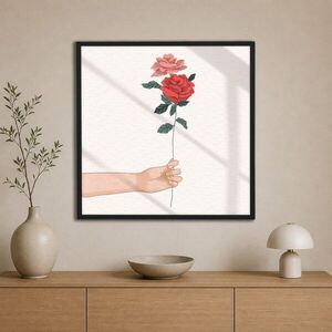 Imagine Tablou decorativ, Cc-K-Sy-1031, Canvas, Cadru: 100% LEMN (Grosime: 18 mm), Multicolor