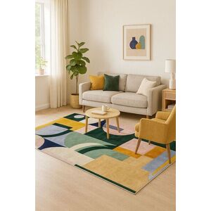 Imagine Covor, BSR-1, 180x280 cm, Bumbac/Poliester, Multicolor