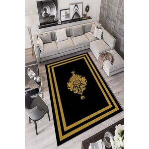 Imagine Covor, W752, 100x150 cm, Poliester, Negru