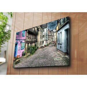 Imagine Tablou decorativ, 70100C-013, PÂNZĂ DIN PIELE ÎNTOARSĂ, 70 x 100 cm, Multicolor