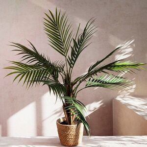 Imagine Planta artificiala Tropical Zone, Homla, 15x13 cm / 150 cm, plastic, verde