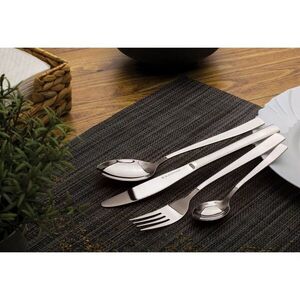 Imagine Set tacamuri 24 piese, Blaumann, Cutlery Mirror, inox, argintiu