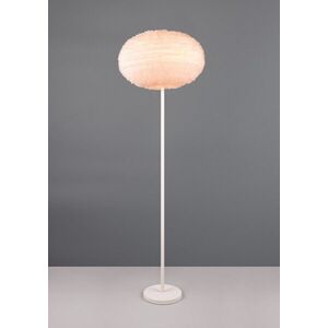 Imagine Lampadar Furry, RL, 50x154 cm, 10W, 1x E27, plus sintetic, alb