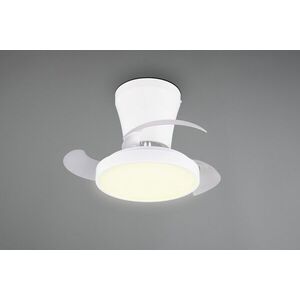 Imagine Plafoniera cu ventilator Moss, RL, 22x18 cm, 13W, 1x SMD, metal/plastic, alb