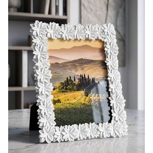 Imagine Rama foto, Mauro Ferretti, Romantic Floral, 10x15 cm, polirasina, alb