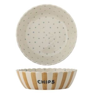 Imagine Bol salata, Bloomingville, Chip, 24x7 cm, 2.85 L, ceramica, multicolor