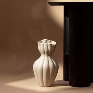 Imagine Vaza Filly, Homla, 14x25.5 cm, ceramica, bej