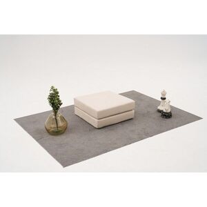 Imagine Taburet, Atelier del Sofa, 825BLC5227, Tesatura Chenille, Crem