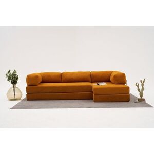 Imagine Coltar, Atelier del Sofa, 825BLC5234, Tesatura Chenille, Portocaliu