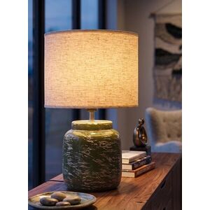 Imagine Lampa de masa, Mauro Ferretti, Contemporary Style, 27x47.5 cm, ceramica/fier, verde