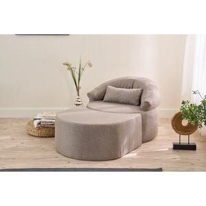 Imagine Fotoliu extensibil, Atelier del Sofa, 825BLC4730, Maro