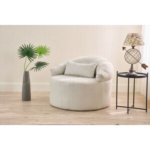 Imagine Fotoliu, Atelier del Sofa, 825BLC4725, Poliester, Crem