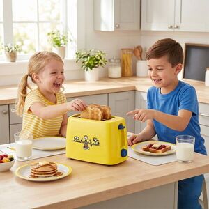 Imagine Prajitor de paine Berlinger, Minions Collection, 650W, inox/plastic, galben