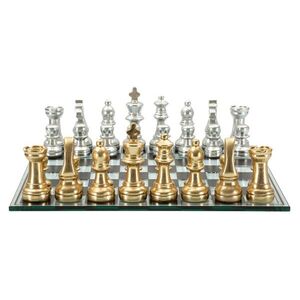 Imagine Joc de sah Black/White Chess, Mauro Ferretti, 50.5x50.5x14 cm, polirasina/sticla, multicolor