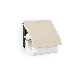 Imagine Suport hartie igienica, Brabantia, Soft Beige, 13.2x1.7x12.3 cm, otel, bej
