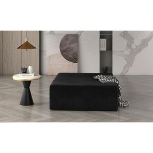 Imagine Taburet ELTAP, Kelim, 83x83x42 cm, lemn/poliester, negru
