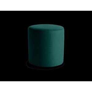 Imagine Taburet ELTAP, Linsy, 40x43 cm, lemn/poliester, verde inchis