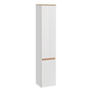 Imagine Dulap inalt cu usi, cu fixare pe perete, Platinum, Comad, 35x30x176 cm, MDF/PAL laminat, alb