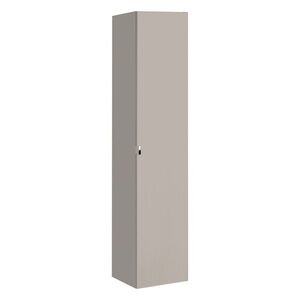 Imagine Dulap inalt cu 1 usa si 2 sertare, cu fixare pe perete, Santa Fe Taupe, Comad, 35x33x160 cm, MDF/PAL laminat, gri