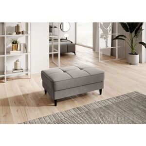 Imagine Taburet cu spatiu pentru depozitare ELTAP, BEL-18SO, Bellis, 97x62x42 cm, lemn/poliester, bej