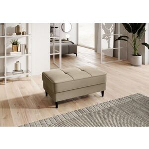 Imagine Taburet cu spatiu pentru depozitare ELTAP, BEL-20NU, Bellis, 97x62x42 cm, lemn/poliester, maro deschis