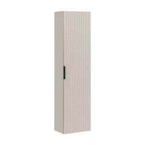 Imagine Dulap inalt cu usa, cu fixare pe perete, Adel Cashmere, Comad, 35x25x140 cm, MDF/PAL laminat, casmir mat