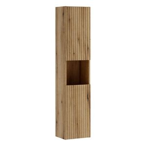 Imagine Dulap inalt cu usi, cu fixare pe perete, Nova Coast Evoke, Comad, 30x25x140 cm, MDF/PAL laminat, stejar coast evoke