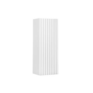 Imagine Dulap suspendat cu 1 usa, Nova White, Comad, 20x18.9x57 cm, MDF/PAL laminat, alb mat