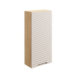 Imagine Dulap suspendat cu 1 usa, Ocean Beige, Comad, 35x19x75 cm, MDF/PAL laminat, stejar