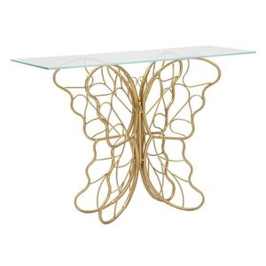Imagine Consola Butterfly, Mauro Ferretti, 110x40x76 cm, fier, auriu