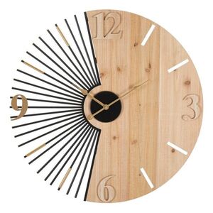 Imagine Ceas de perete Wordy, Mauro Ferretti, 60 cm, fier/MDF, multicolor