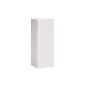 Imagine Dulap semi-coloana cu 1 usa, cu fixare pe perete, Aster White, Comad, 30x26.6x80 cm, PAL laminat, alb mat
