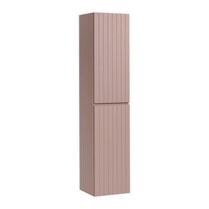 Imagine Dulap inalt cu usi, cu fixare pe perete, Iconic Rose, Comad, 35x33x160 cm, MDF, roz antic
