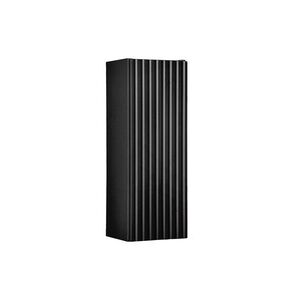 Imagine Dulap suspendat cu 1 usa, Nova Black, Comad, 20x18.9x57 cm, MDF/PAL laminat, negru mat