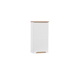 Imagine Dulap suspendat cu 1 usa, Bali White, Comad, 35x20x70 cm, MDF/PAL laminat, alb lucios/alb mat