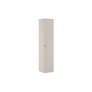 Imagine Dulap inalt cu usa, cu fixare pe perete, Bella Cashmere, Comad, 35x25x140 cm, MDF/PAL laminat, casmir mat