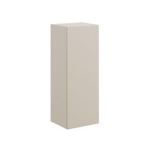 Imagine Dulap semi-coloana cu 1 usa, cu fixare pe perete, Dalia Cashmere, Comad, 30x26.6x80 cm, PAL laminat, casmir mat