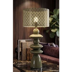 Imagine Lampa de masa, Mauro Ferretti, Seoul Green Glow, 33x71 cm, metal, verde